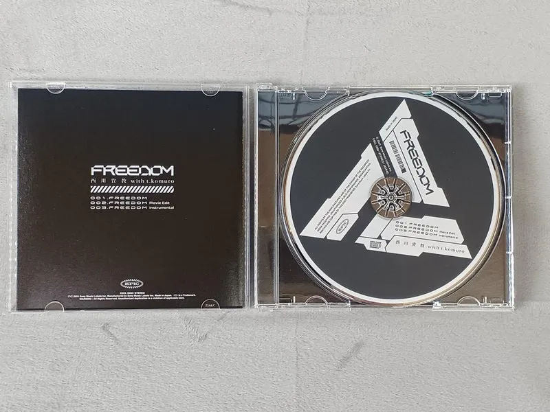 SONY MUSIC LABELS Takanori Nishikawa MIT T. KOMURO / FREEDOM Limited Edition