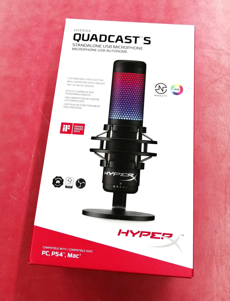 HYPER X USB-Mikrofon QUADCAST S
