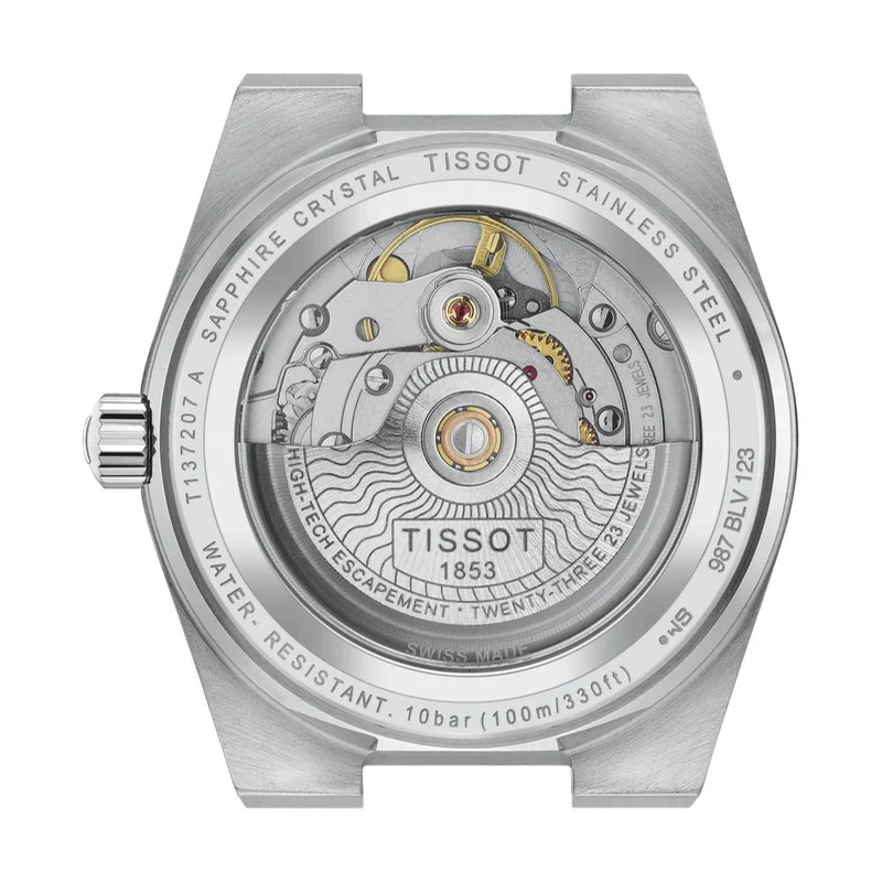 PRX Powermatic 80 35mm - White, Mother-of-Pearl on Bracelet