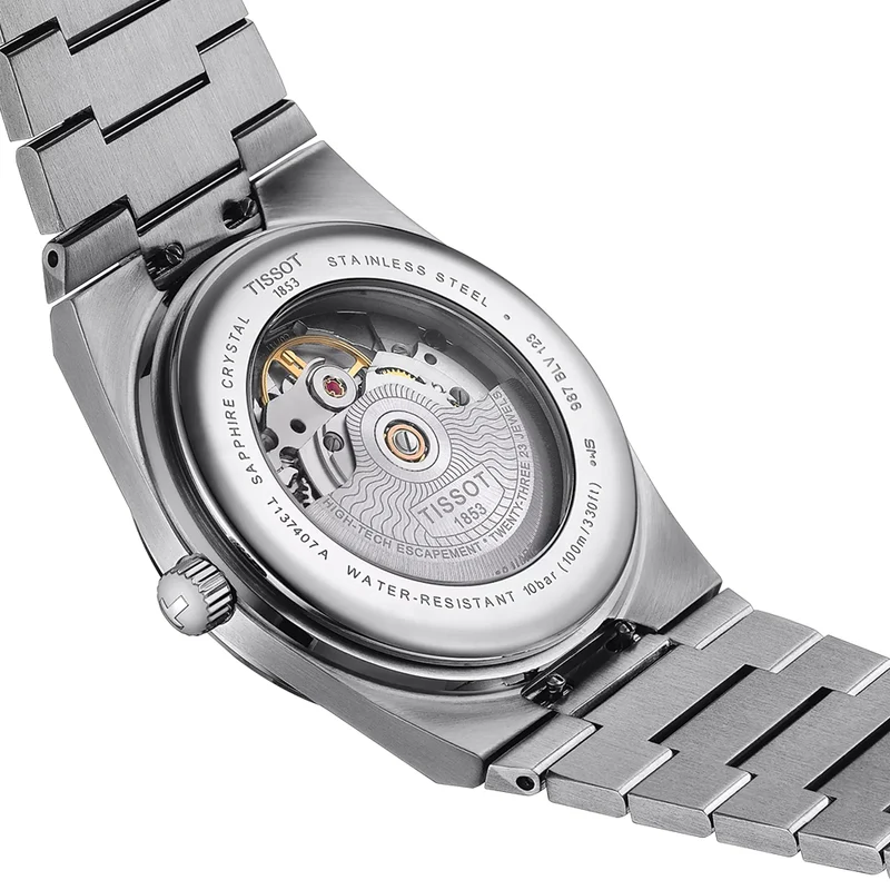 PRX Automatic Powermatic 80 Rose Gold 40mm - Silver on Bracelet