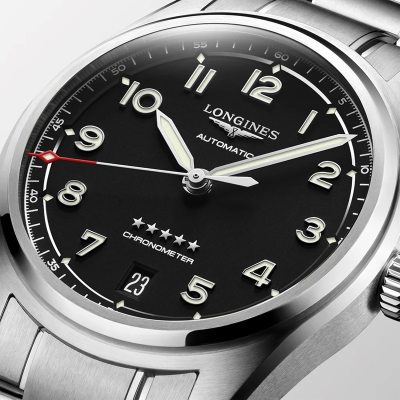 Spirit 37mm - Black on Bracelet
