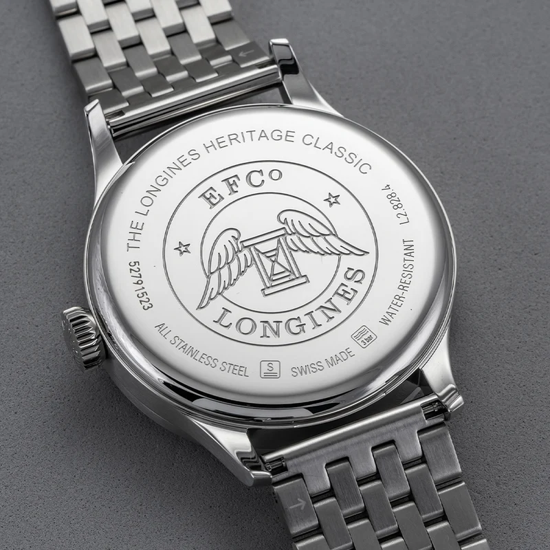 Heritage Classic Sector Dial 38.5mm - Black on Bracelet