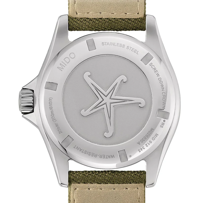 Ocean Star Tribute 40.5mm - Green on Fabric Strap