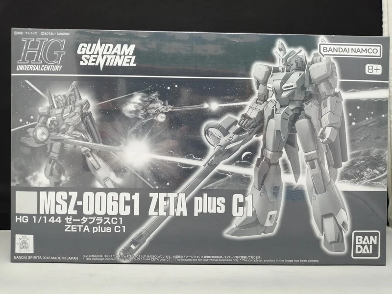 BANDAI HGUC Zeta Plus C1 Gundam Sentinel