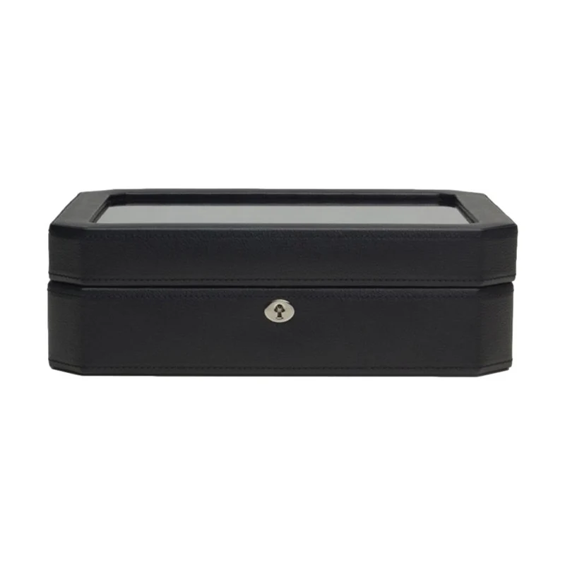 Windsor 10 Piece Watch Box Black/Purple