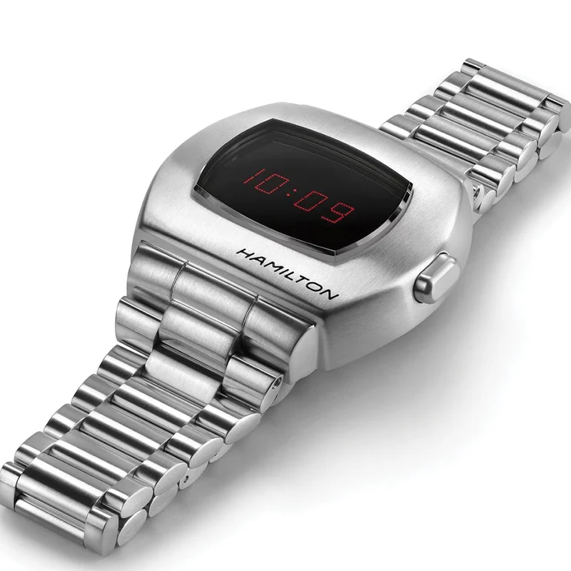 American Classic PSR Digital Quartz - Black on Bracelet