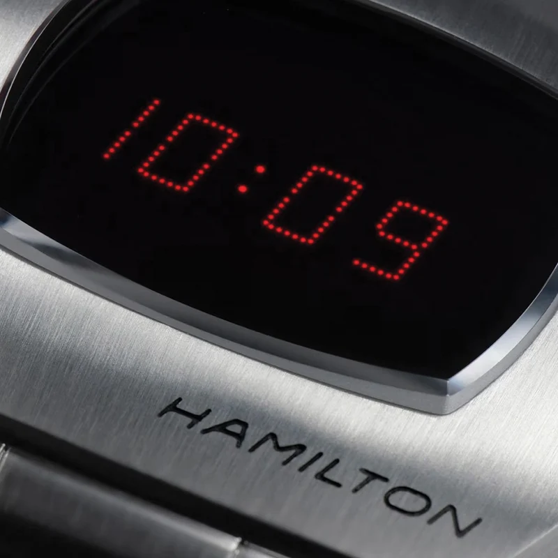 American Classic PSR Digital Quartz - Black on Bracelet