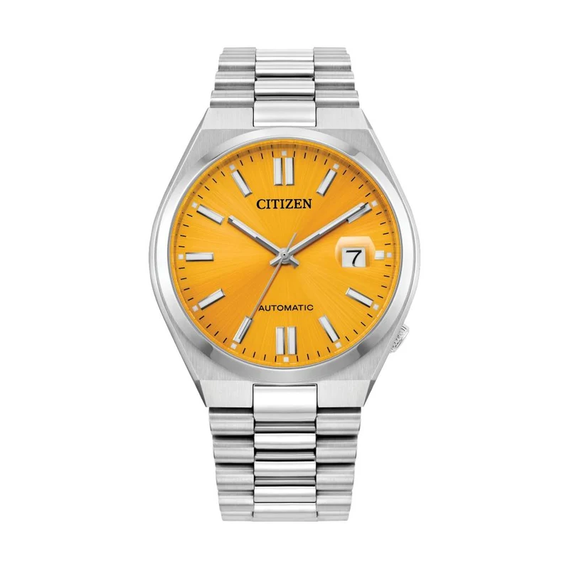 Tsuyosa Automatic 40mm - Sunray Yellow on Bracelet