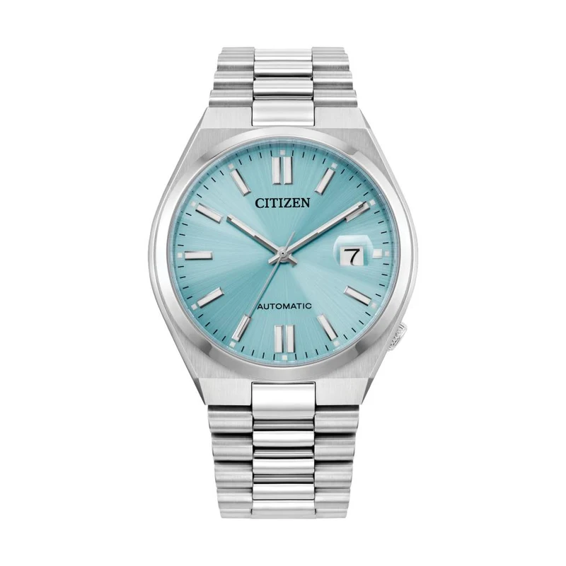 Tsuyosa Automatic 40mm - Sky Blue on Bracelet