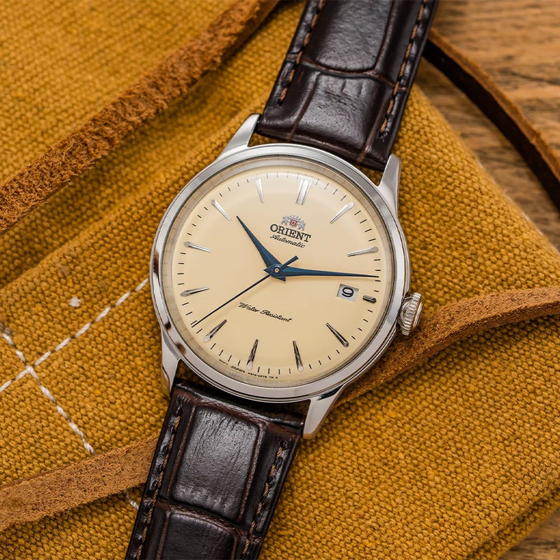 Bambino 38mm - Ivory on Leather Strap