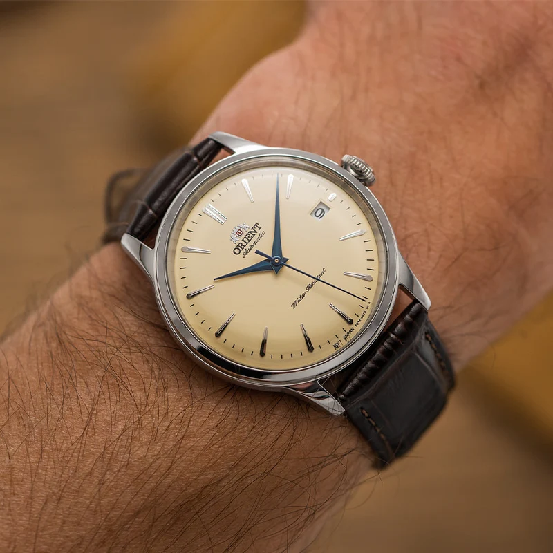 Bambino 38mm - Ivory on Leather Strap