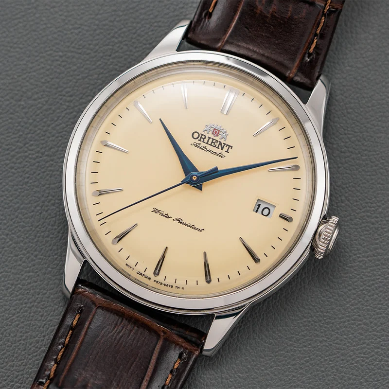 Bambino 38mm - Ivory on Leather Strap