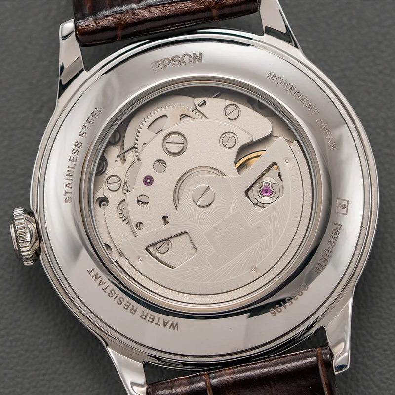 Bambino 38mm - Ivory on Leather Strap