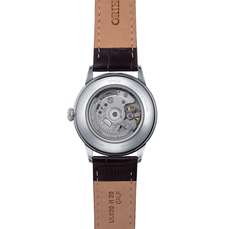 Bambino 38mm - Ivory on Leather Strap