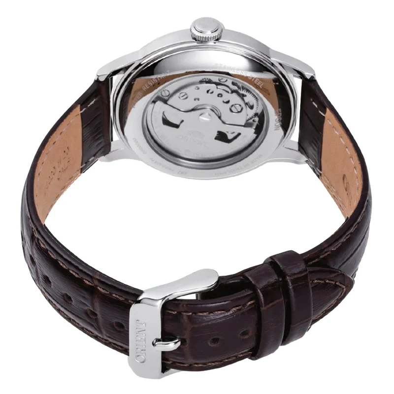 Bambino 38mm - Ivory on Leather Strap