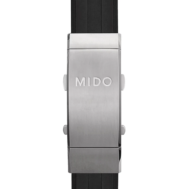 Ocean Star Captain 42.5mm - Black on Rubber Strap