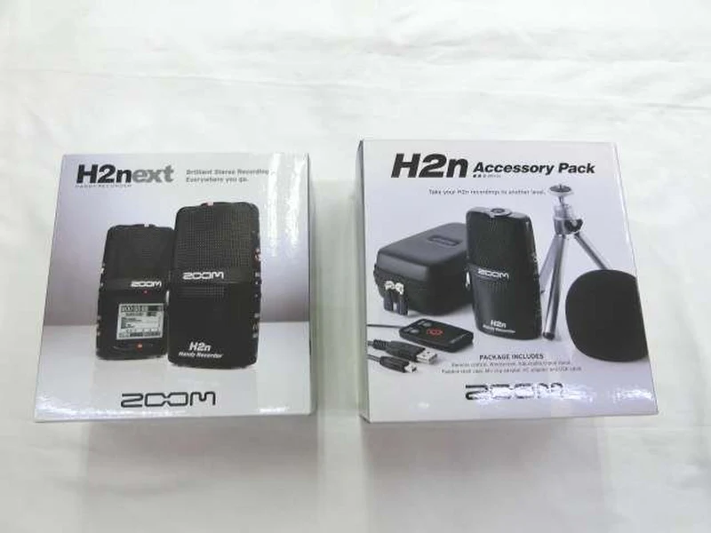 Unbenutztes ZOOM Handy-Aufnahmegerät H2NEXT + APH-2N