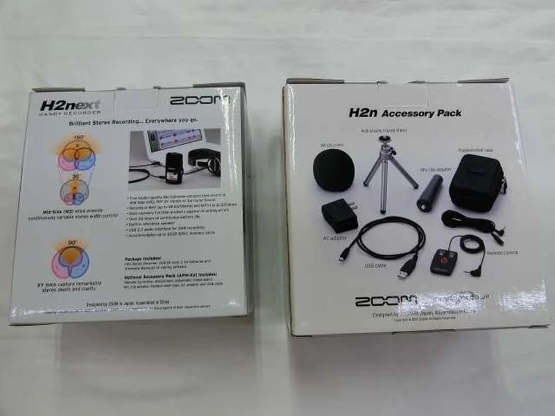 Unbenutztes ZOOM Handy-Aufnahmegerät H2NEXT + APH-2N