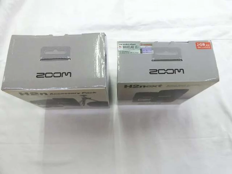 Unbenutztes ZOOM Handy-Aufnahmegerät H2NEXT + APH-2N
