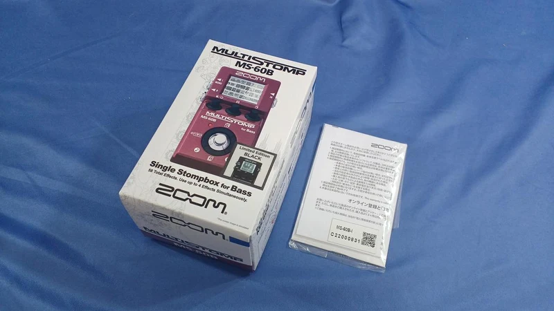 ZOOM Bass-Multieffektpedal MS-60B-I