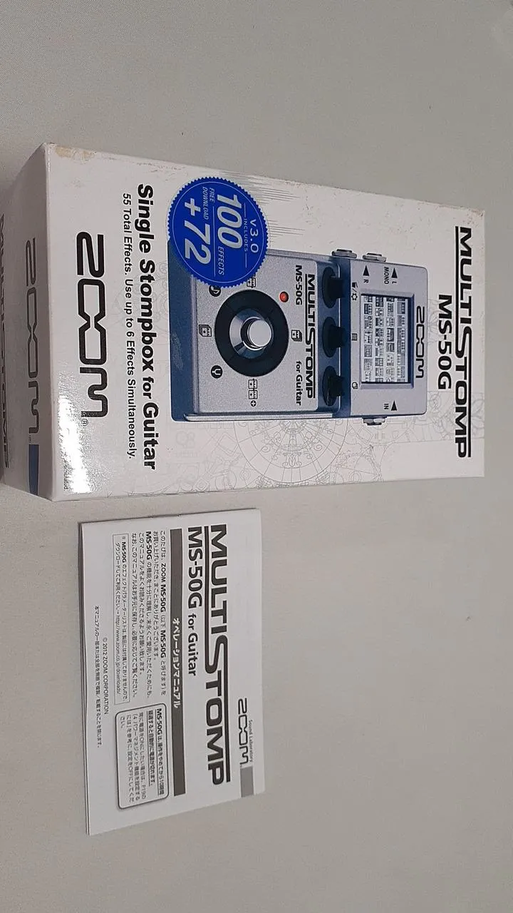 ZOOM Multi-Effektpedal MS-50G