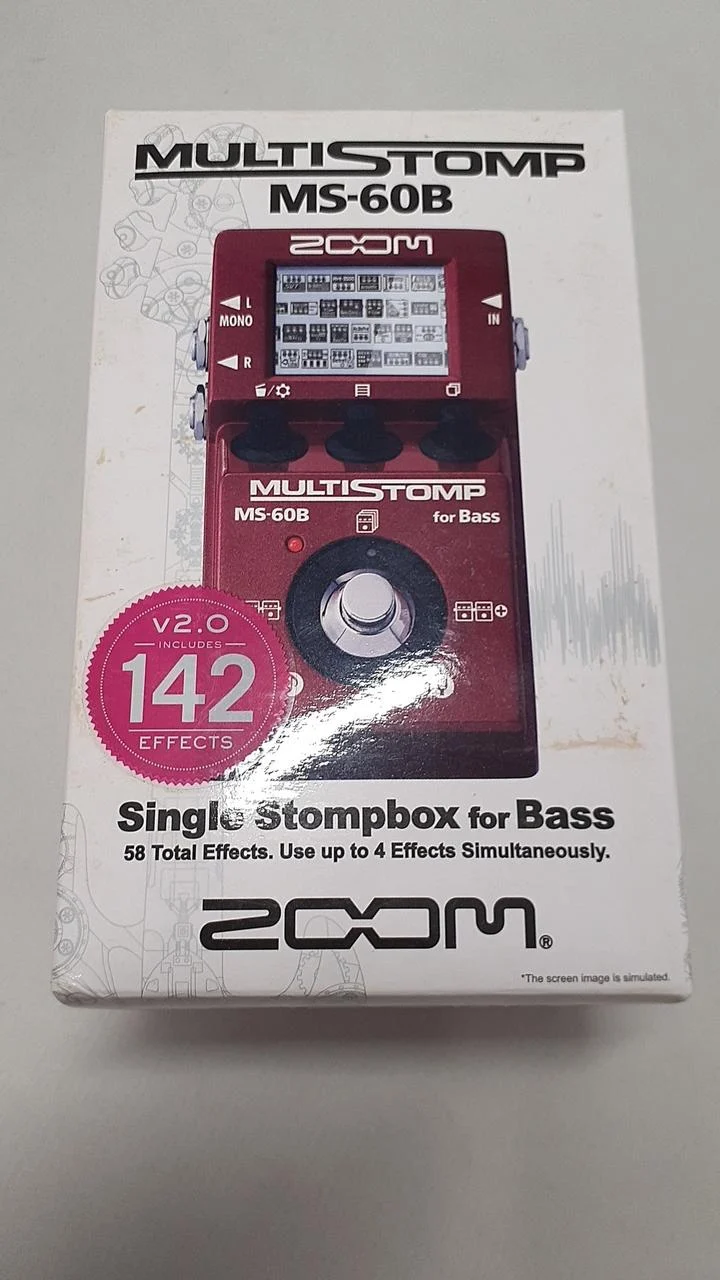 ZOOM Bass-Multieffektgerät MS-60B