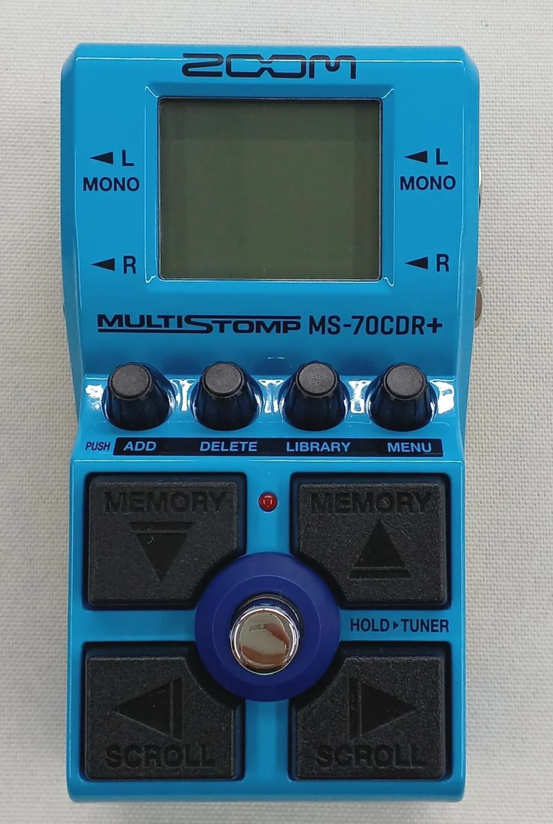 ZOOM Multi-Effektpedal MS-70CDR+