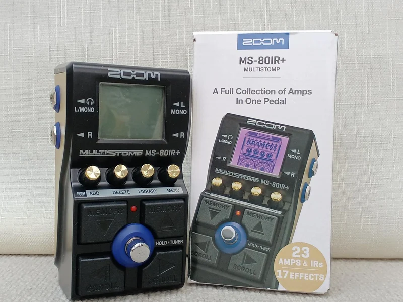 ZOOM Multi-Effektpedal MS-80IR+