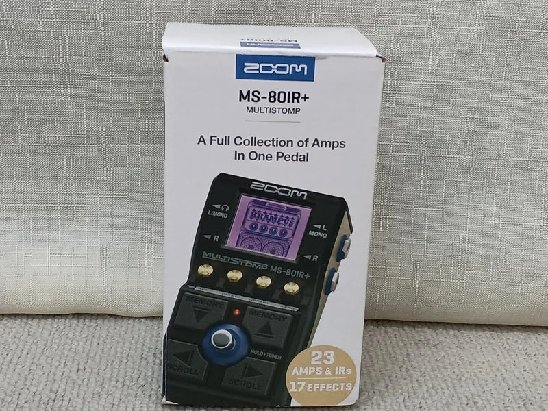 ZOOM Multi-Effektpedal MS-80IR+