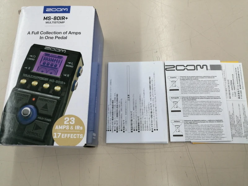 ZOOM Effektpedal: MS-80IR+