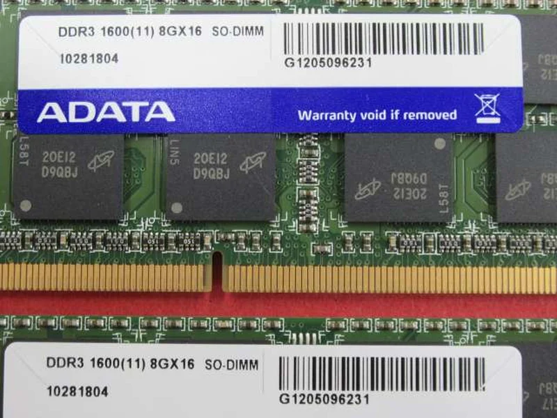 ADATA [Für Notebook-PCs] DDR3 1600 8GB×2 Chips DDR3 1600(11) 8GX16 SO-DIMM
