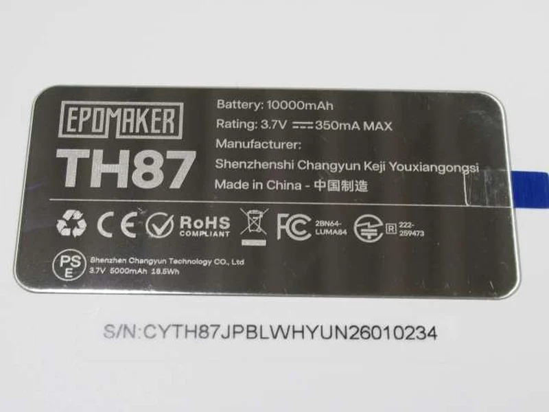 EPOMAKER Gaming-Tastatur TH87