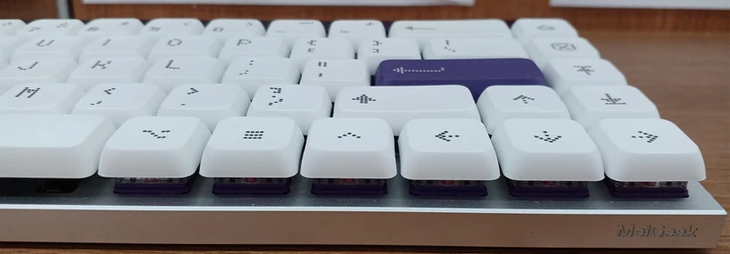 MELGEEK Gaming-Tastatur MADE68 AIR