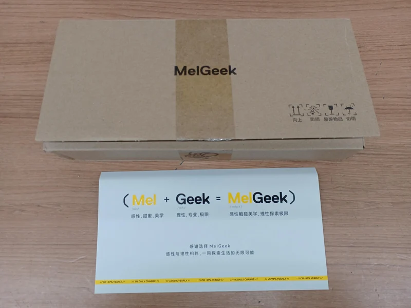 MELGEEK Gaming-Tastatur MADE68 AIR