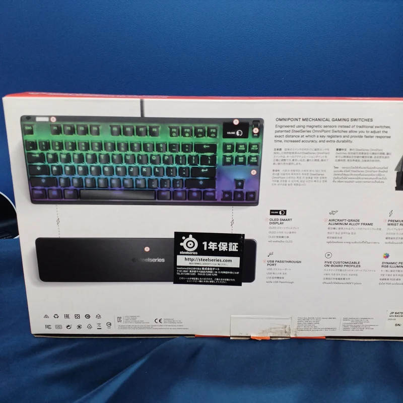 STEELSERIES Gaming-Tastatur APEX PRO TKL (JP64737)