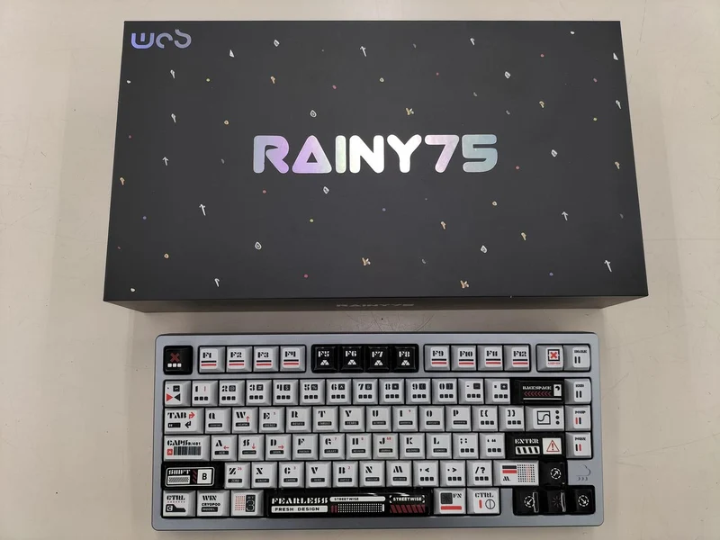 [SCHROTT] WOBKEY Gaming-Tastaturen PRT75GREY