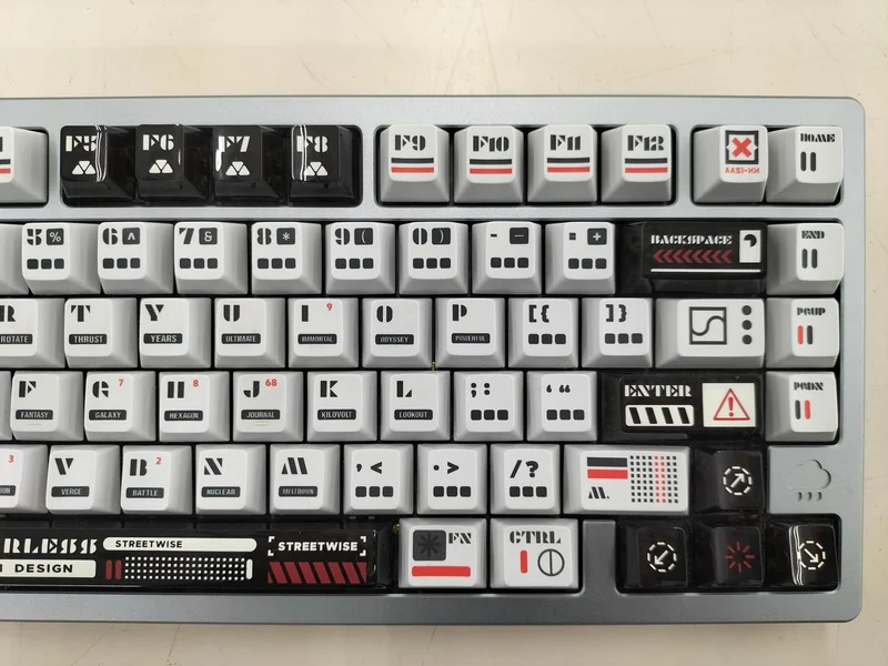 [SCHROTT] WOBKEY Gaming-Tastaturen PRT75GREY