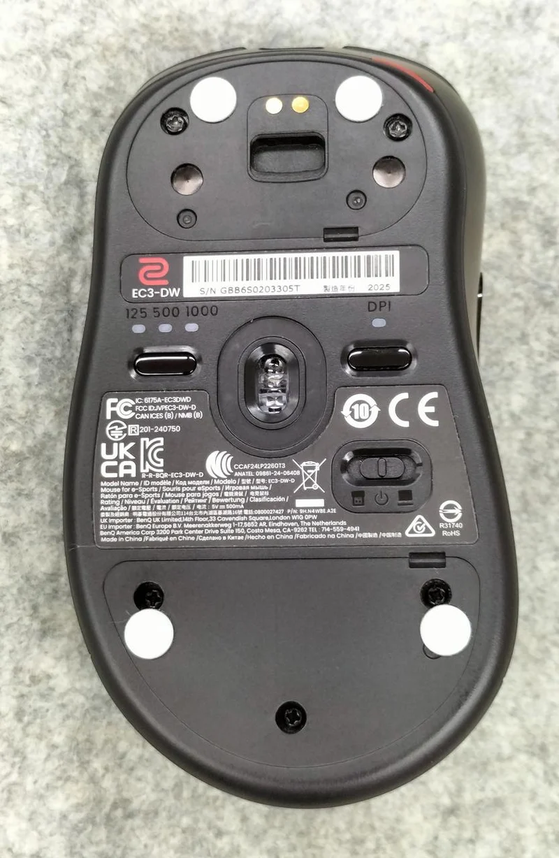 BENQ BENQ EC3-DW Gaming-Maus EC3-DW
