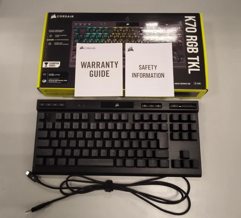CORSAIR Gaming-Tastatur K70 RGB TKL