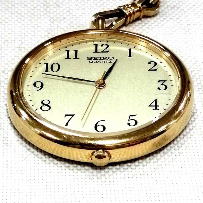 SEIKO Glücksbringer-Taschenuhr 2C21-0140