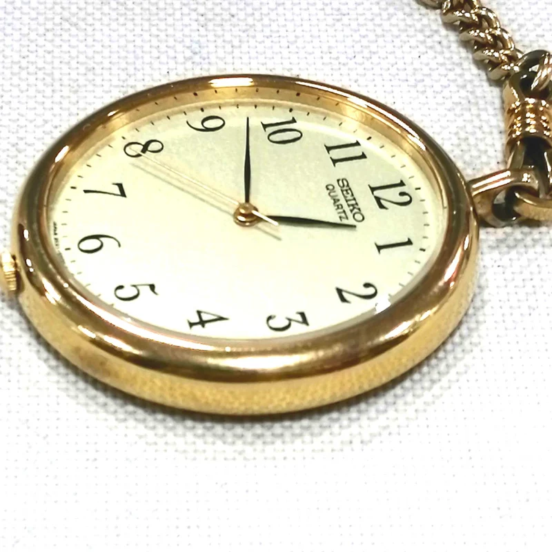 SEIKO Glücksbringer-Taschenuhr 2C21-0140