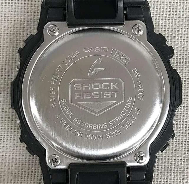 CASIO G-SHOCK Quarz-Armbanduhr DW-5600E