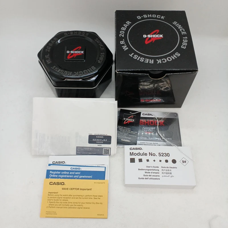 CASIO G-SHOCK Solarradio (Auslandsmodell) AWG-M100B