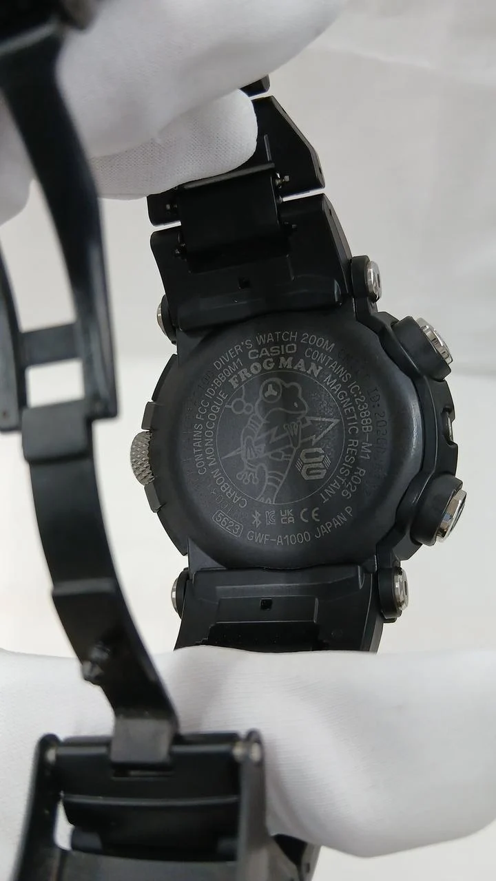 CASIO Solar Radio G-SHOCK MASTER OF G-SEA FROGMAN GWF-A1000C-1AJF