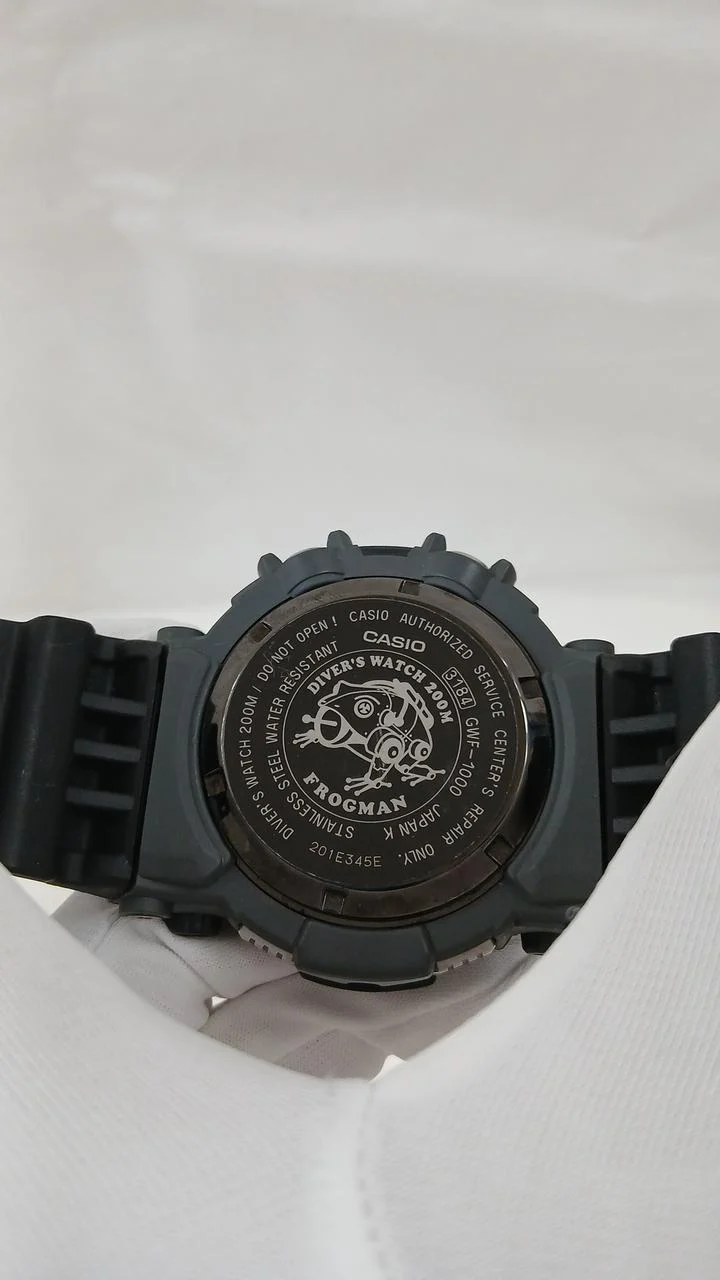 CASIO Solarradio G-SHOCK MASTER OF G-SEA FROGMAN GWF-1000-1JF