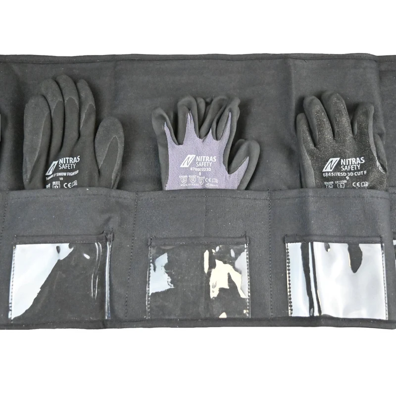 NITRAS Musterrolle, schwarz | Packung (1 Stück)
