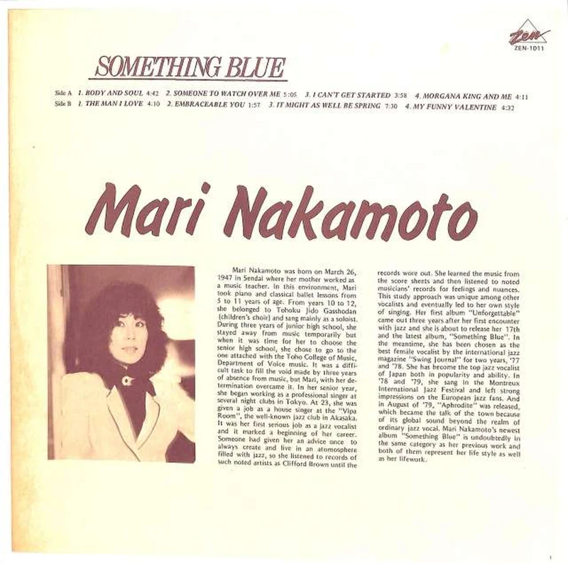 Victor Mari Nakamoto „Something Blue“ ZEN-1011