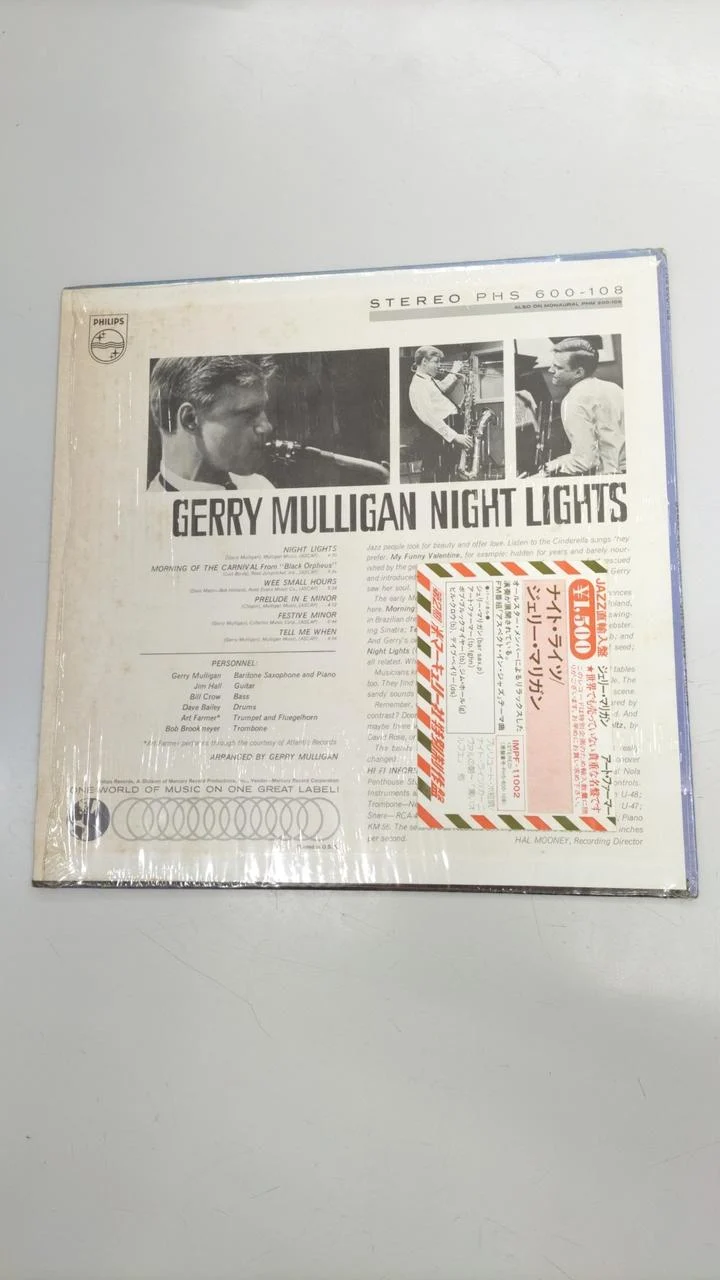 PHILIPS LP-Schallplatte US-Edition / GERRY MULLIGAN