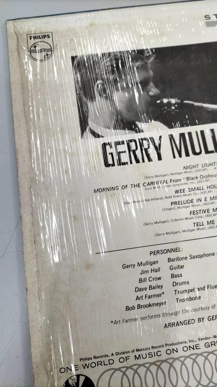 PHILIPS LP-Schallplatte US-Edition / GERRY MULLIGAN