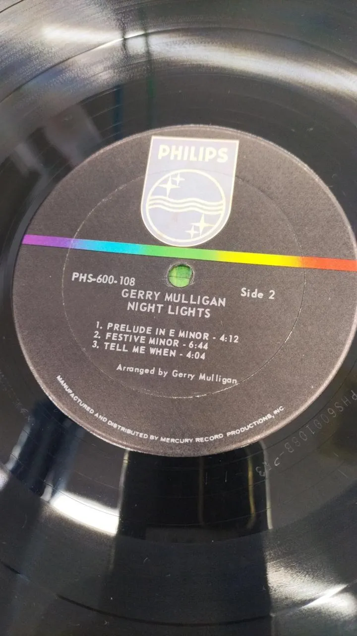 PHILIPS LP-Schallplatte US-Edition / GERRY MULLIGAN